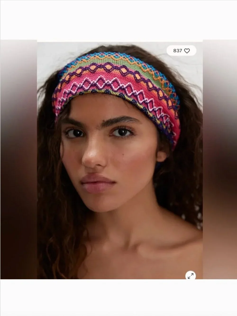 Free People Junie Embellished Soft Headband. NWT.